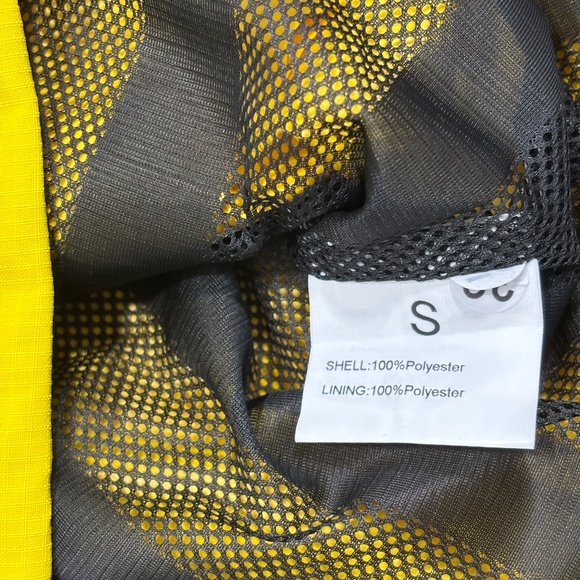 OTU Waterproof Raincoat - Bright Yellow Size S - Picture 13 of 14